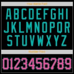 Vegas Aqua Outer Geometric